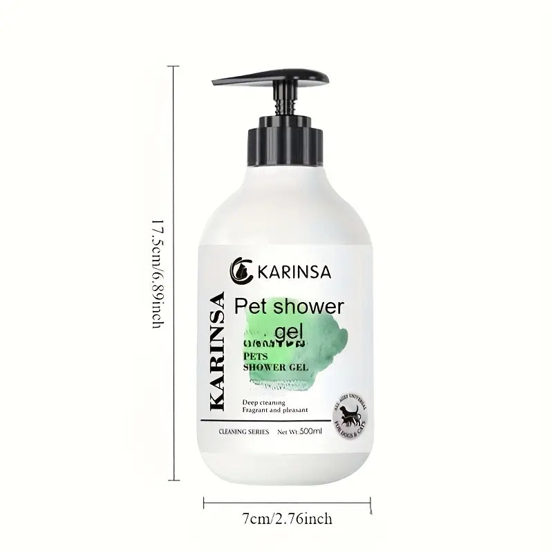 Dog Shampoo & Flea Treatment – Plant-Based, Anti-Itch, Tear-Free Formula with Aloe Vera & Tea Tree Oil