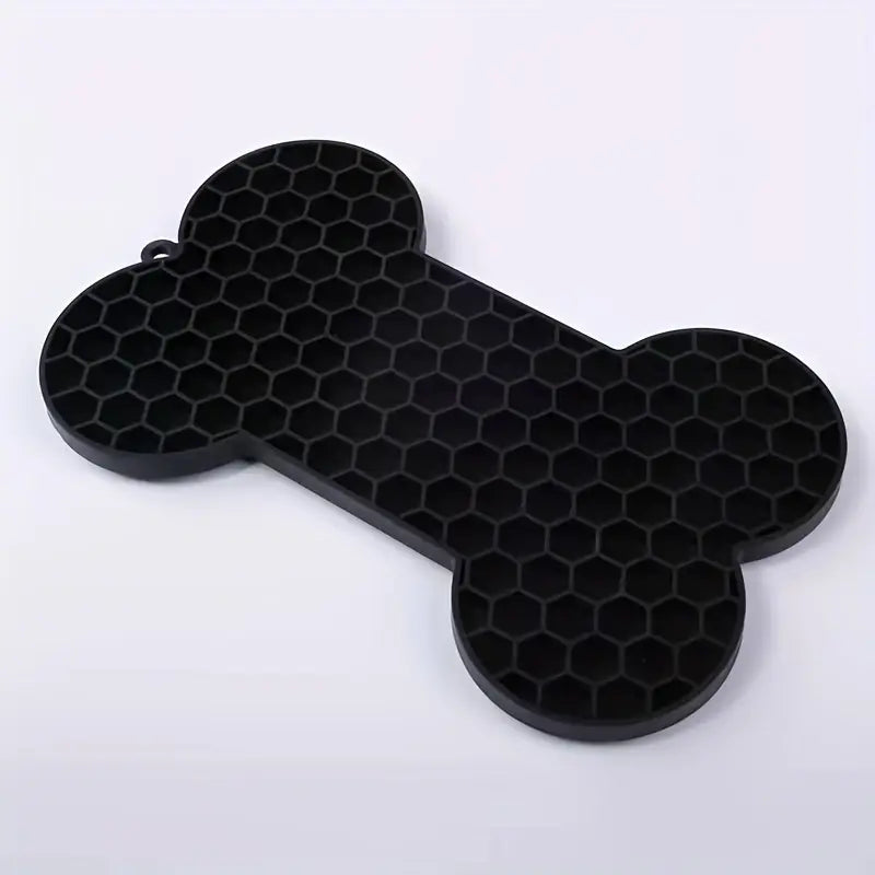 Anxiety Relief Dog Lick Pad – Slow Feeder with Suction Cups for Treats