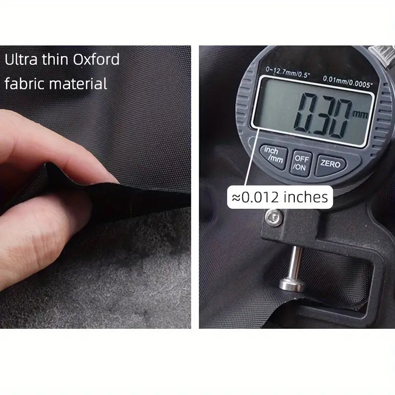 210D Foldable Single-Layer Car Pet Mat – Lightweight Rear Seat Protector for Dogs & Cats