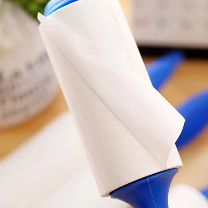 1pc Fluff & Pet Hair Removal Roller – Tear-Off Adhesive Sheets for Clothes, Furniture & Carpets