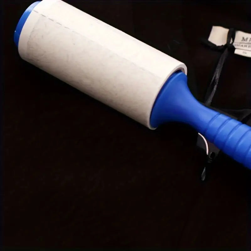 1pc Fluff & Pet Hair Removal Roller – Tear-Off Adhesive Sheets for Clothes, Furniture & Carpets