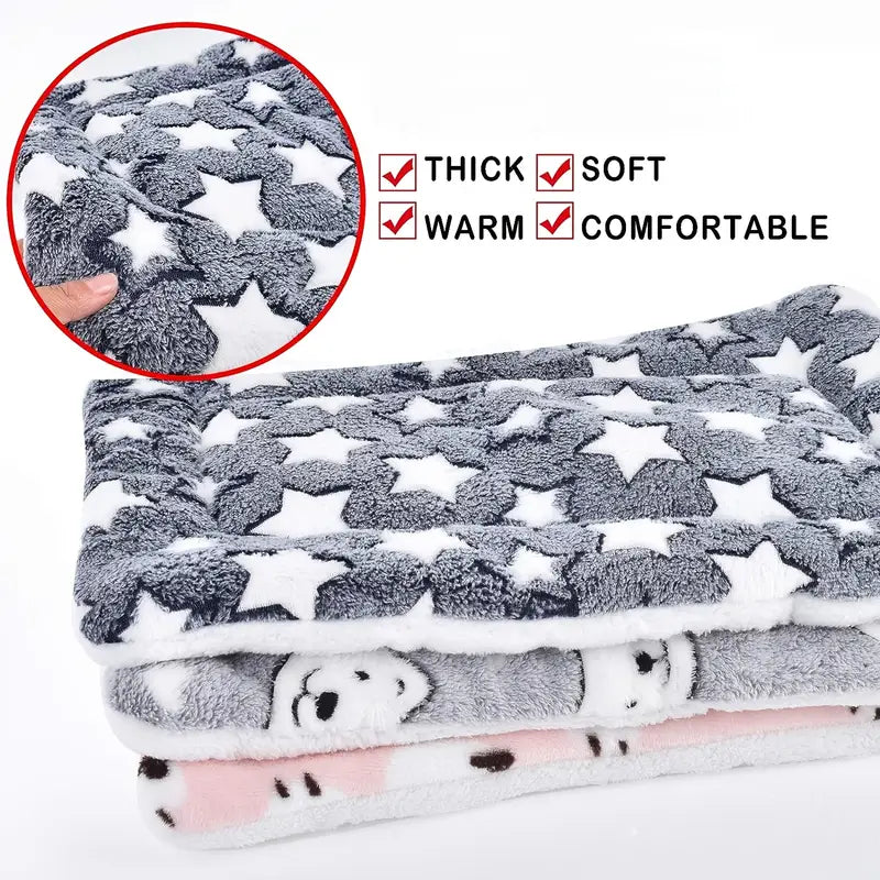 Soft Dog Crate Mat – Thickened Winter Dog Bed & Blanket Nest (S-3XL)
