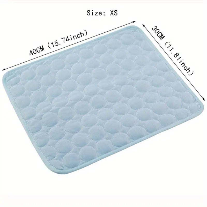 BEIYU PET Cooling Mat for Dogs & Cats – Breathable Washable Summer Comfort Pad (XS - XXL)