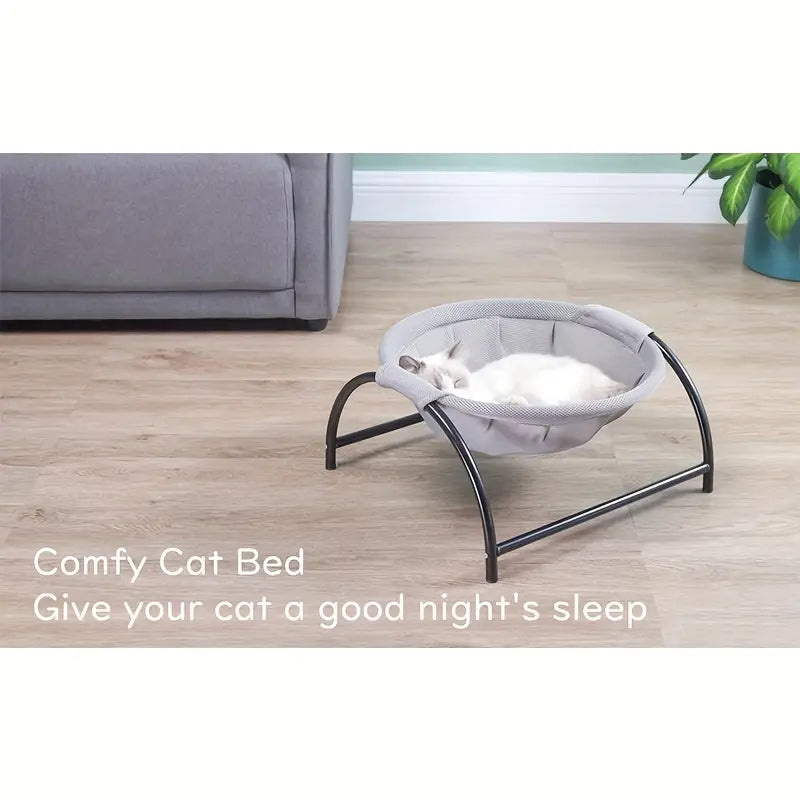 Breathable Cat Hammock Bed – Cooling Cot Sofa for Cats