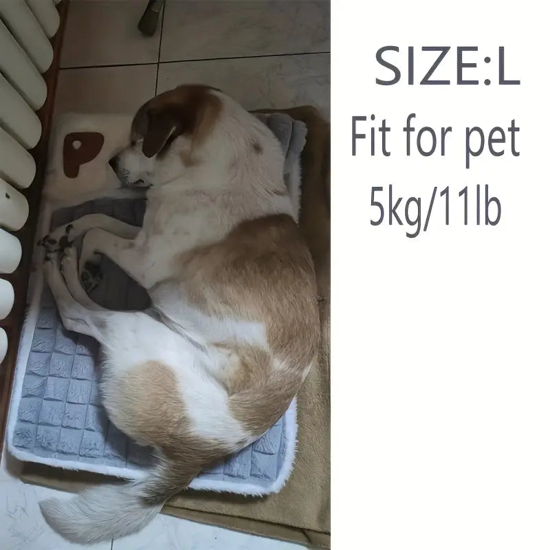 Four Seasons Universal Dog Mat – Removable & Washable Sleeping Pad with Soft Spine Support (S-3XL)