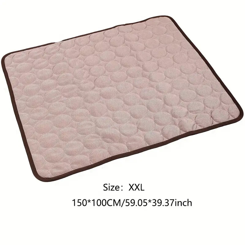 BEIYU PET Cooling Mat for Dogs & Cats – Breathable Washable Summer Comfort Pad (XS - XXL)