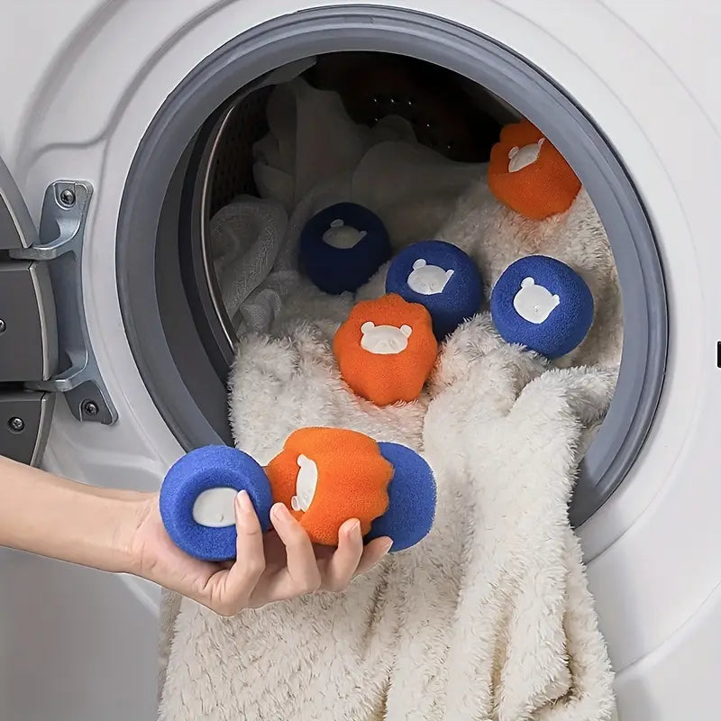 Pet Hair Remover Dryer Ball – Reusable, Reduces Wrinkles & Shortens Drying Time