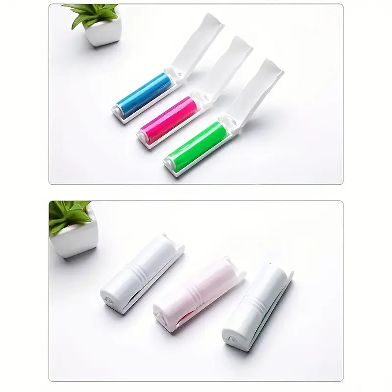 Foldable Hair Remover Sticker – Washable & Unscented for Clothes, Carpet, Bedding & Body