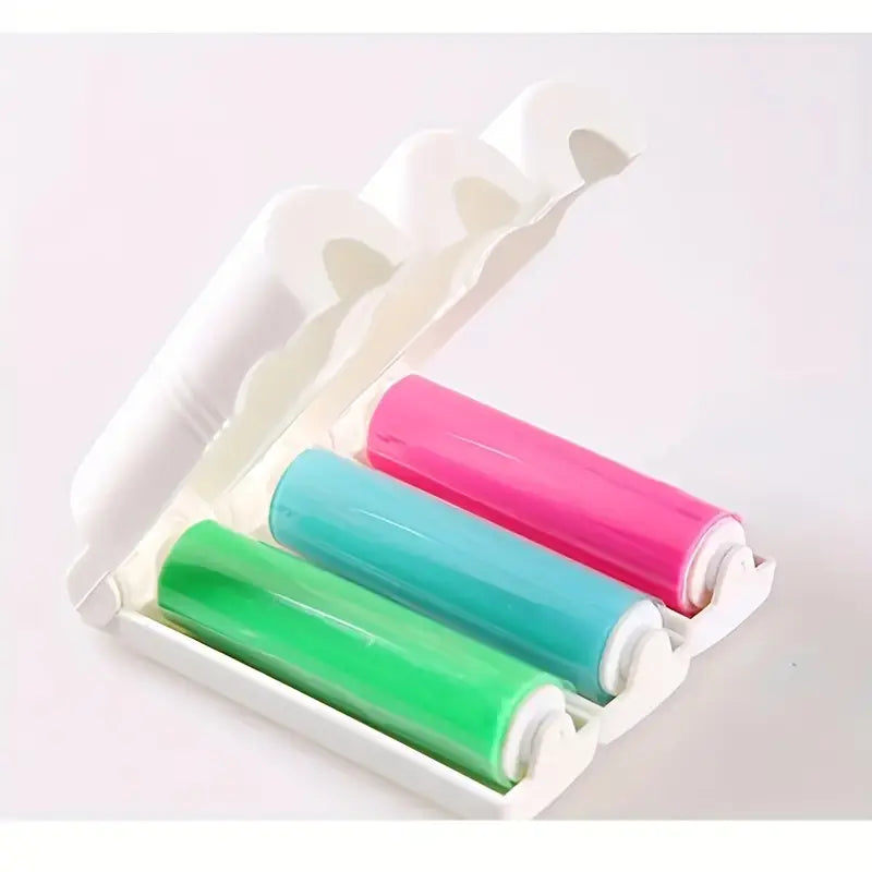 Foldable Hair Remover Sticker – Washable & Unscented for Clothes, Carpet, Bedding & Body
