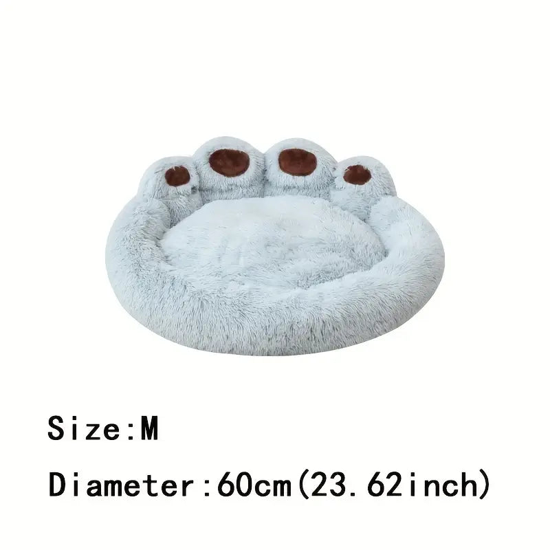 Soft Long Plush Cat & Dog Bed – Warm Winter Kennel Mat & Cozy Sleeping Sofa for Pets (S-3XL)