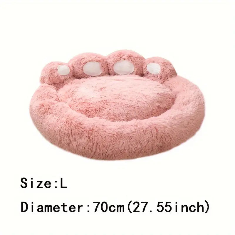 Soft Long Plush Cat & Dog Bed – Warm Winter Kennel Mat & Cozy Sleeping Sofa for Pets (S-3XL)