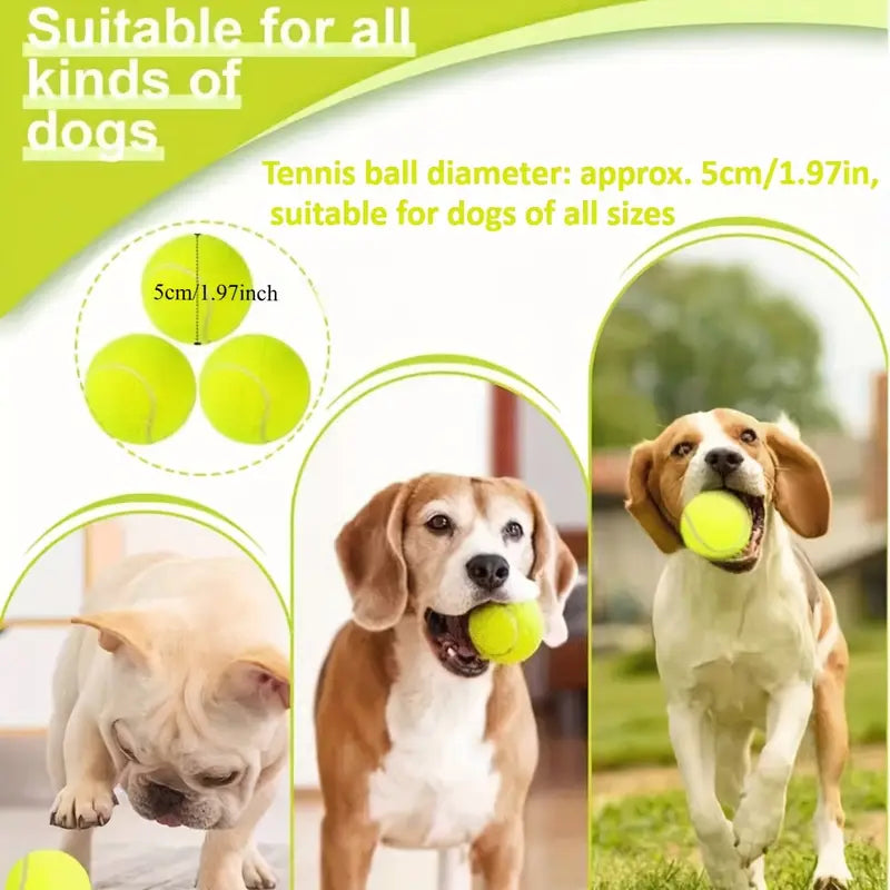 Automatic Dog Ball Launcher – USB Rechargeable Tennis Ball Thrower