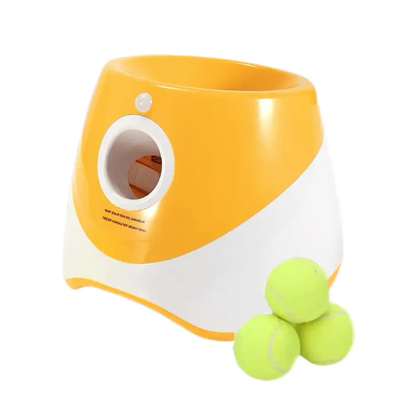 Automatic Dog Ball Launcher – USB Rechargeable Tennis Ball Thrower
