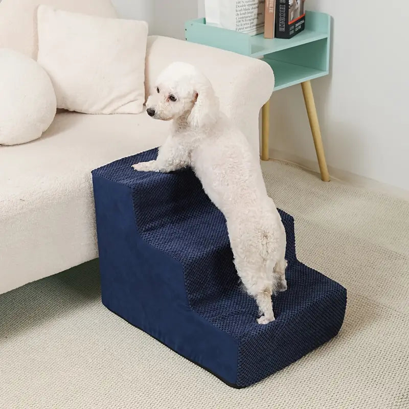 PetSafe Dog & Cat Stairs – 3/4/5 Step Indoor Ladder & Sofa Ramp for Small to Medium Pets