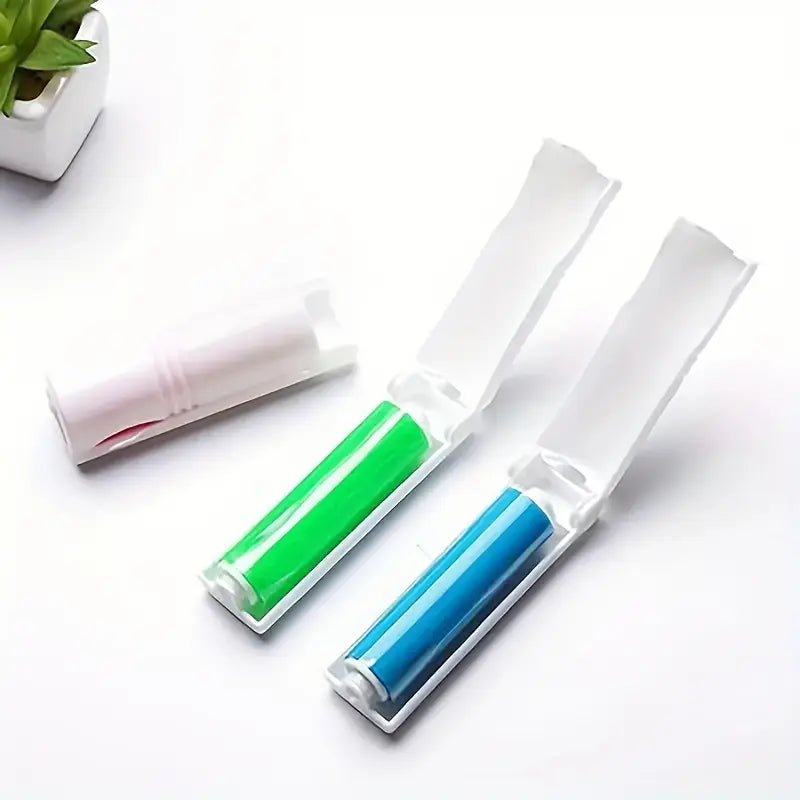 Foldable Hair Remover Sticker – Washable & Unscented for Clothes, Carpet, Bedding & Body