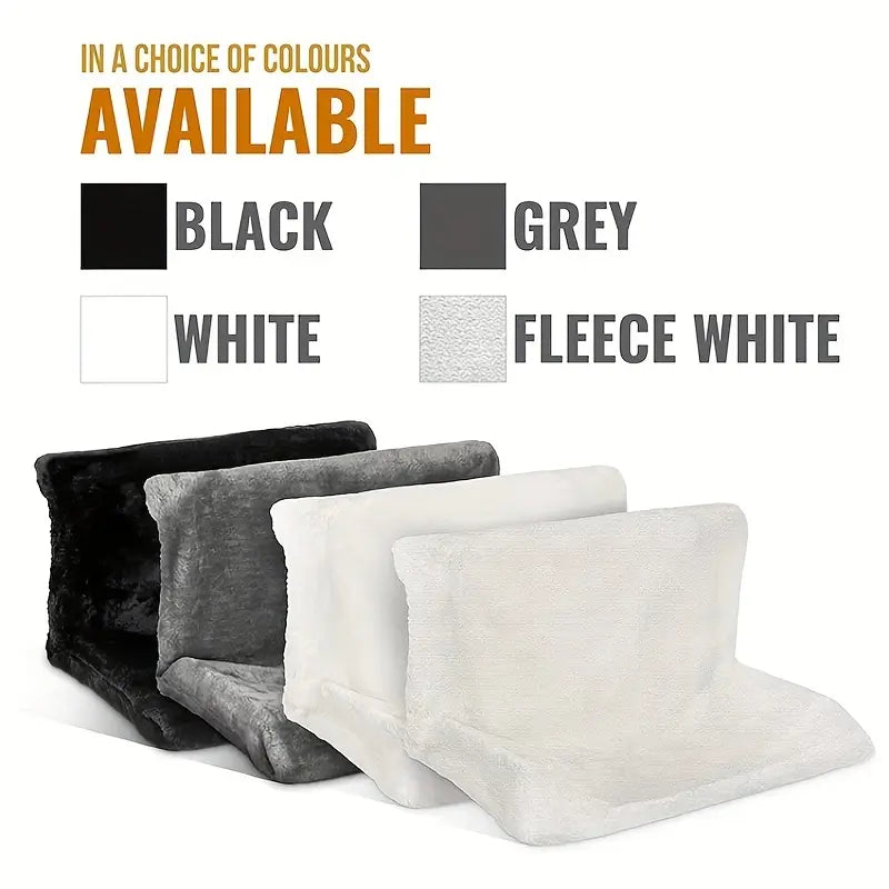 Cat Hanging Bed – Plush Flannel Hammock for Small Pets