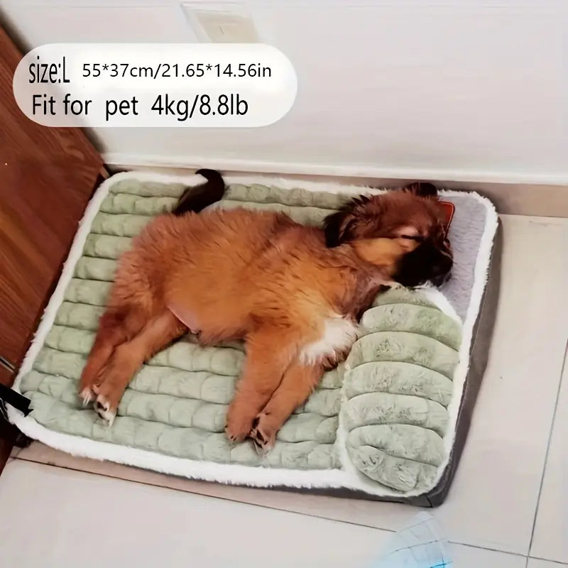 Four Seasons Universal Dog Mat – Removable & Washable Sleeping Pad with Soft Spine Support (S-3XL)