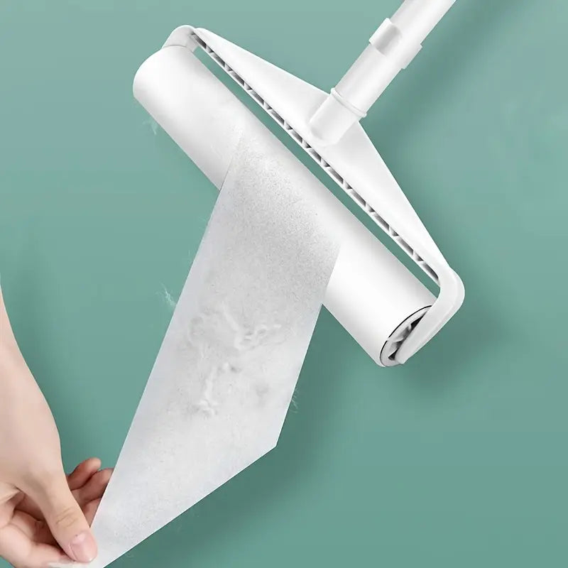 Sticky Hair Roller – Long Bar Handle with Diagonal Tear Design for Pet Hair Removal