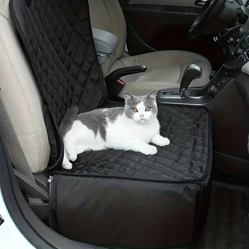 Multifunctional Pet Car Seat Cover – Anti-Scratch, Anti-Dirt & Travel-Friendly for Dogs and Cats