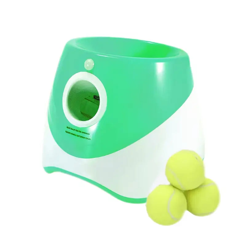 Automatic Dog Ball Launcher – USB Rechargeable Tennis Ball Thrower