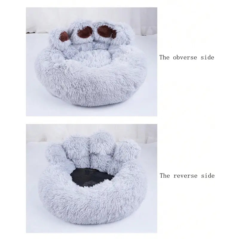 Soft Long Plush Cat & Dog Bed – Warm Winter Kennel Mat & Cozy Sleeping Sofa for Pets (S-3XL)