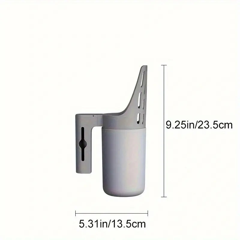 Large Capacity Cat Litter Scoop with Bracket – Easy-Clean Waste Storage Box & Durable Plastic Design