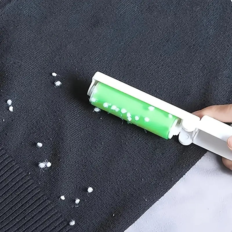 Foldable Hair Remover Sticker – Washable & Unscented for Clothes, Carpet, Bedding & Body
