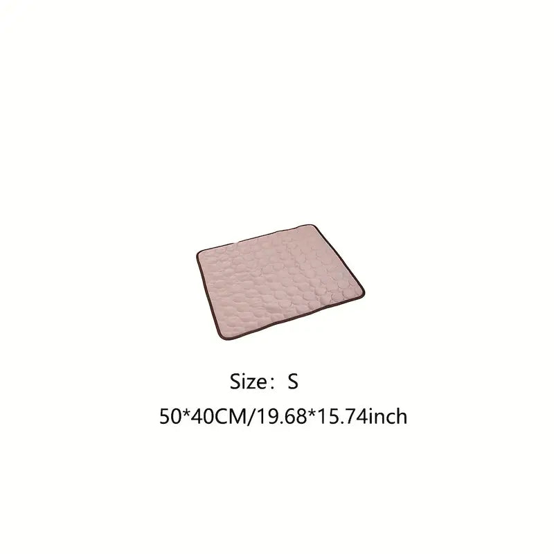 BEIYU PET Cooling Mat for Dogs & Cats – Breathable Washable Summer Comfort Pad (XS - XXL)
