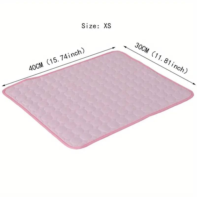 BEIYU PET Cooling Mat for Dogs & Cats – Breathable Washable Summer Comfort Pad (XS - XXL)