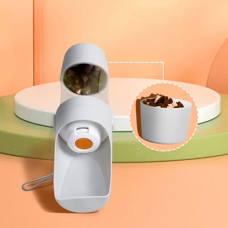 Leak-Proof Dog Water Bottle – Portable Pet Hydration & Food  Dispenser with Ergonomic Handle