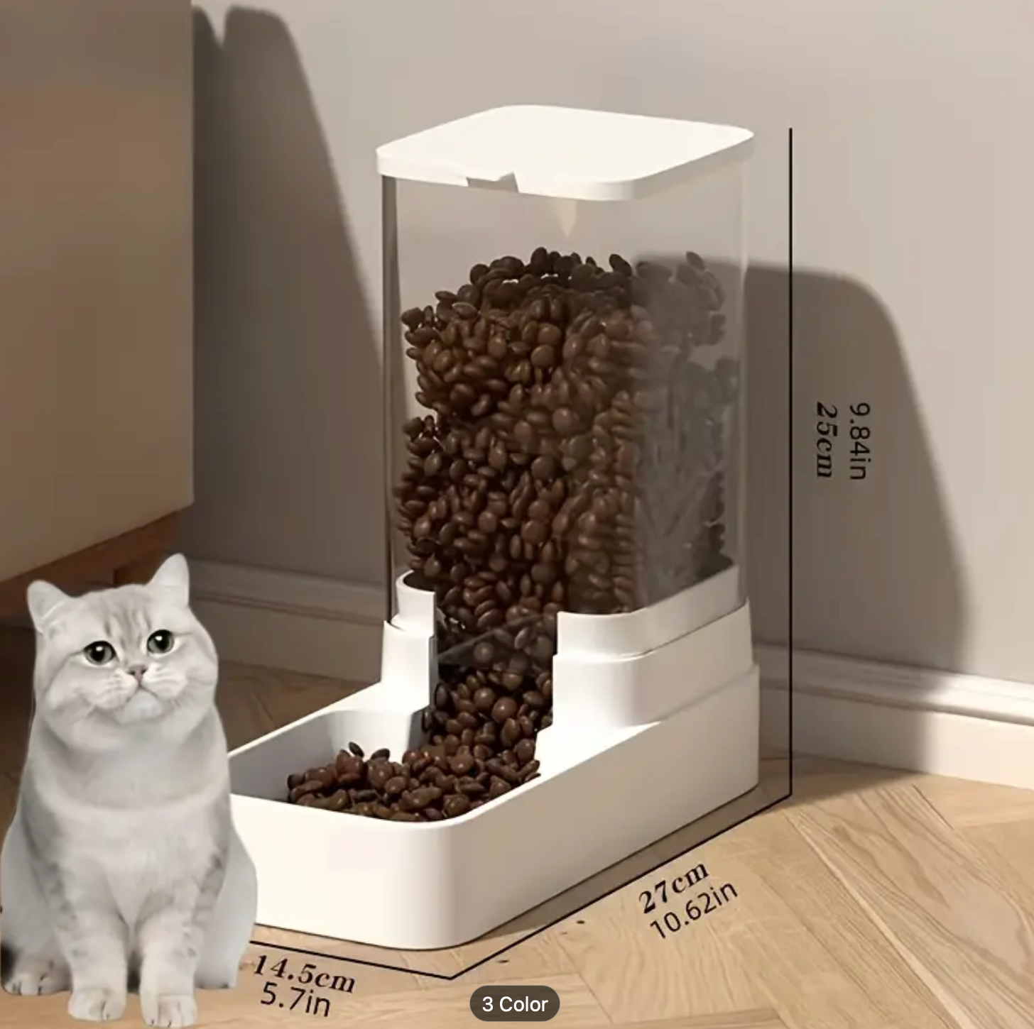 Smart automatic feeder for dogs and cats