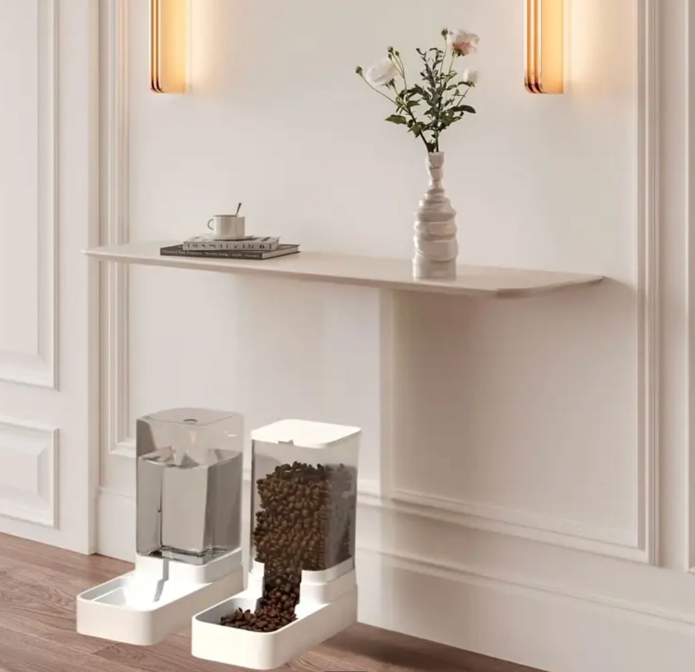 Smart automatic feeder for dogs and cats
