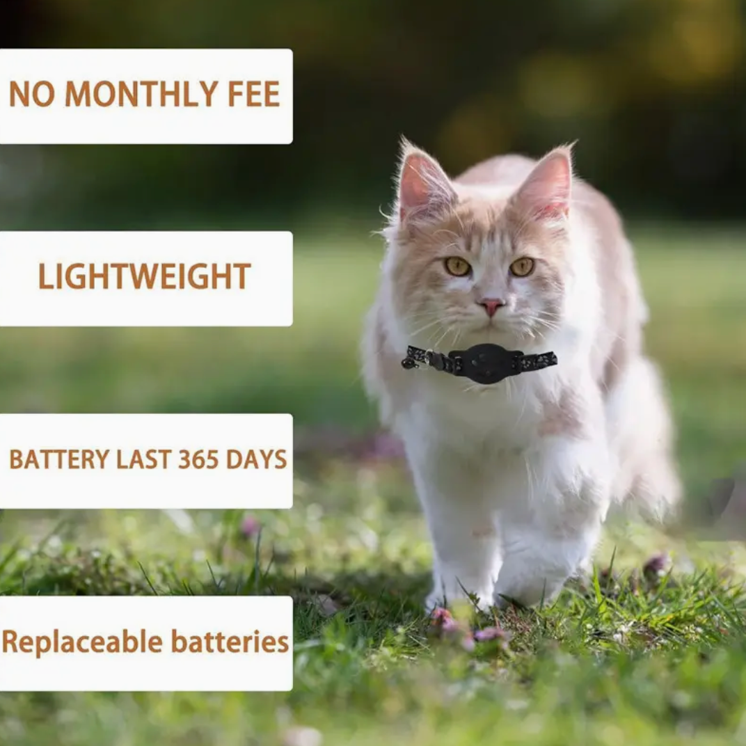 Pet cat GPS tracker WITH Collar Set (IOS)