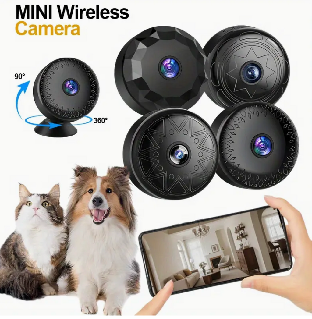 480p Smart Pet Camera – Indoor &amp; Outdoor Surveillance