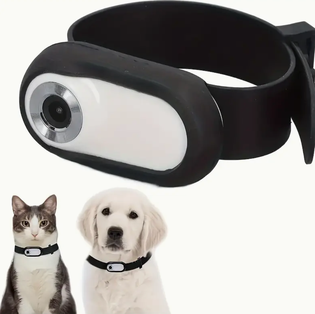 1080P Multifunctional Pet & Action COLLAR Camera – 170° Wide Angle Lens