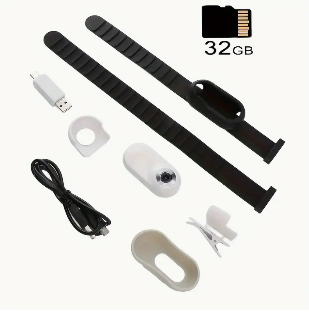 1080P Multifunctional Pet & Action COLLAR Camera – 170° Wide Angle Lens