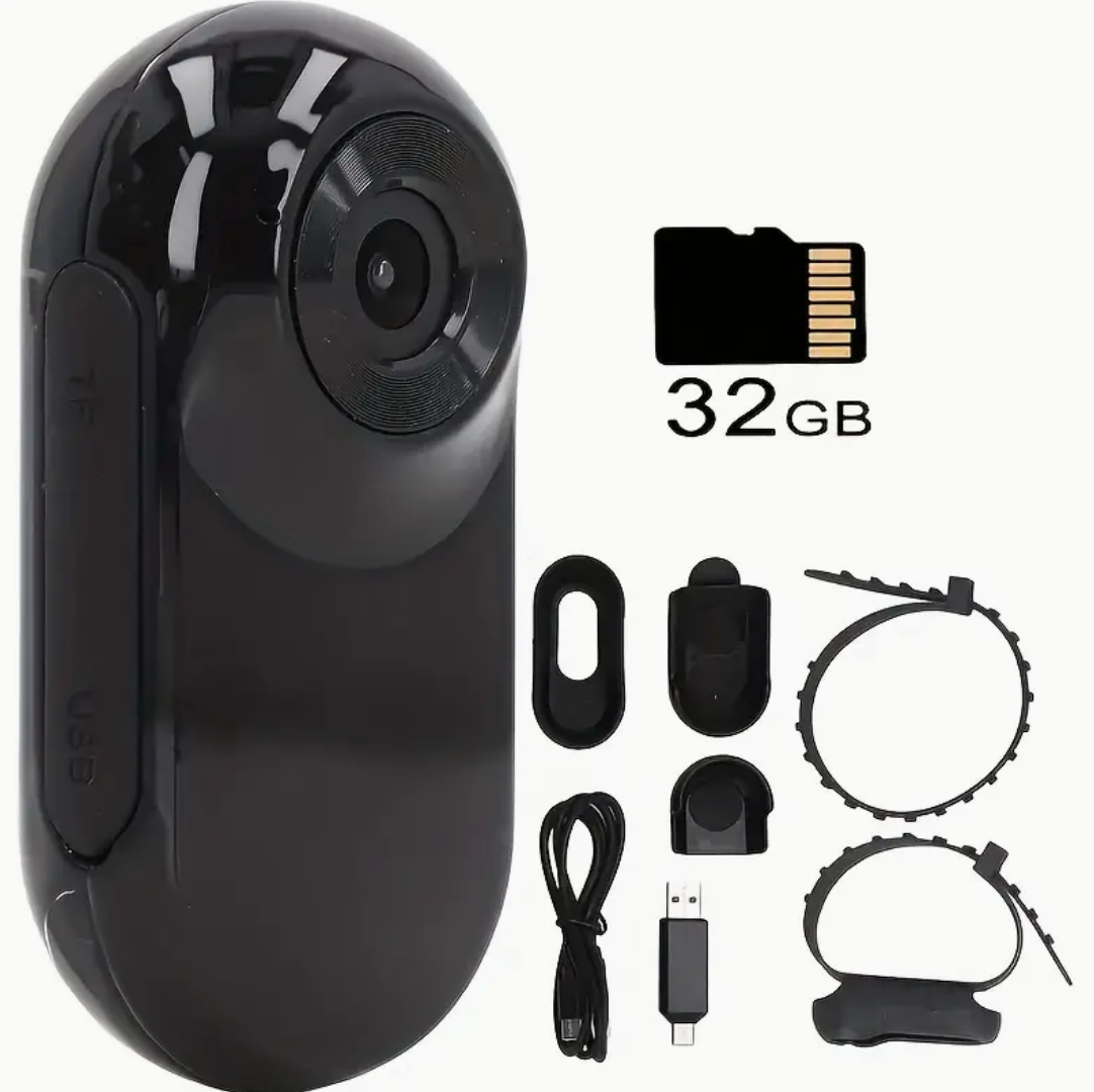 1080P Multifunctional Pet & Action COLLAR Camera – 170° Wide Angle Lens