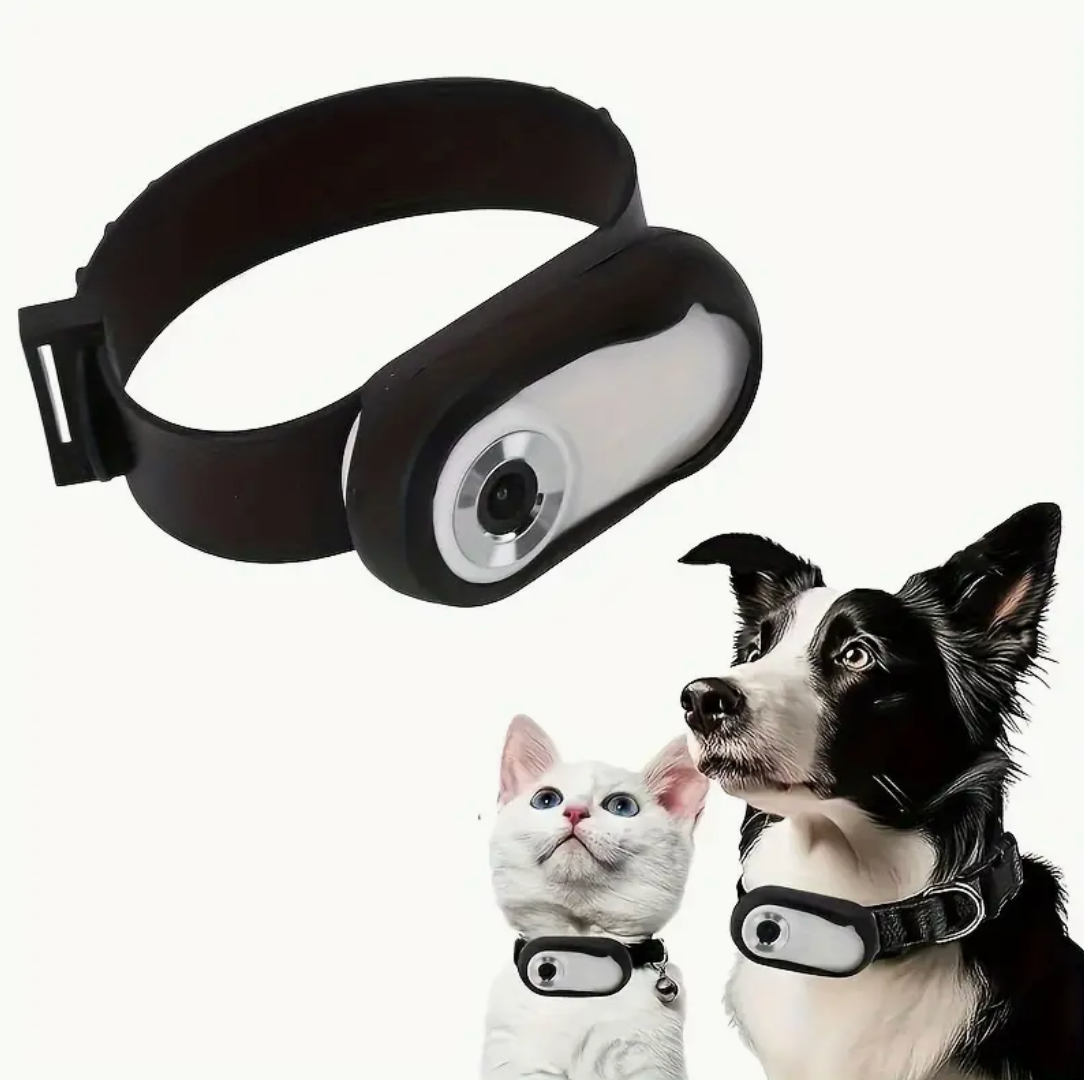 1080P Multifunctional Pet & Action COLLAR Camera – 170° Wide Angle Lens