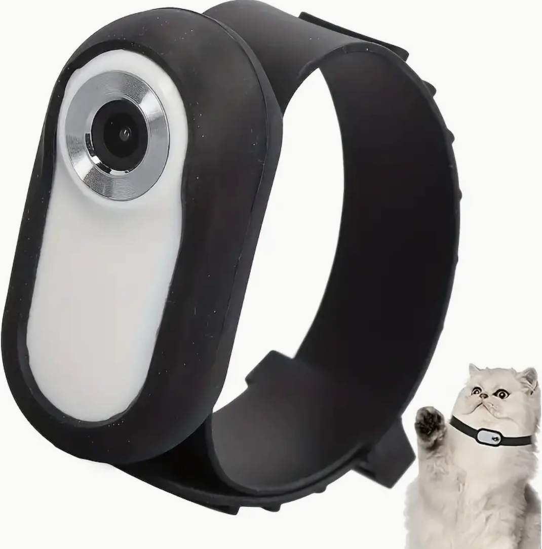 1080P Multifunctional Pet & Action COLLAR Camera – 170° Wide Angle Lens