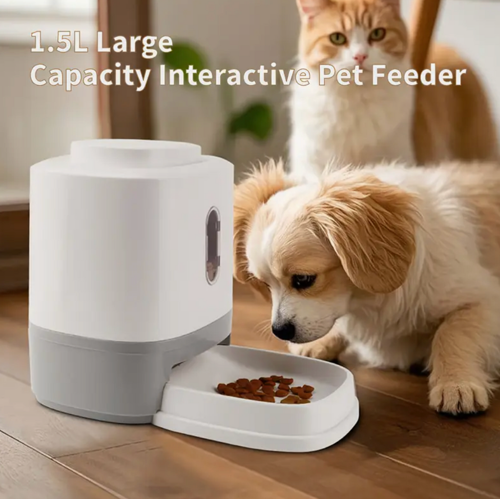 1.5L Large Capacity Interactive Pet Feeder