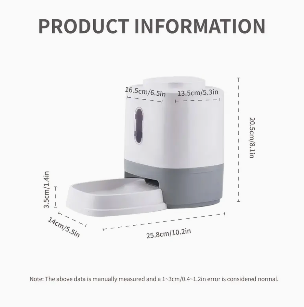 1.5L Large Capacity Interactive Pet Feeder