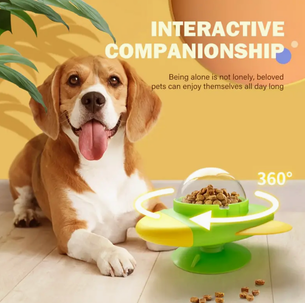 Interactive Smart Dog Feeder with Slow-Feed &amp; Anti-Choke System
