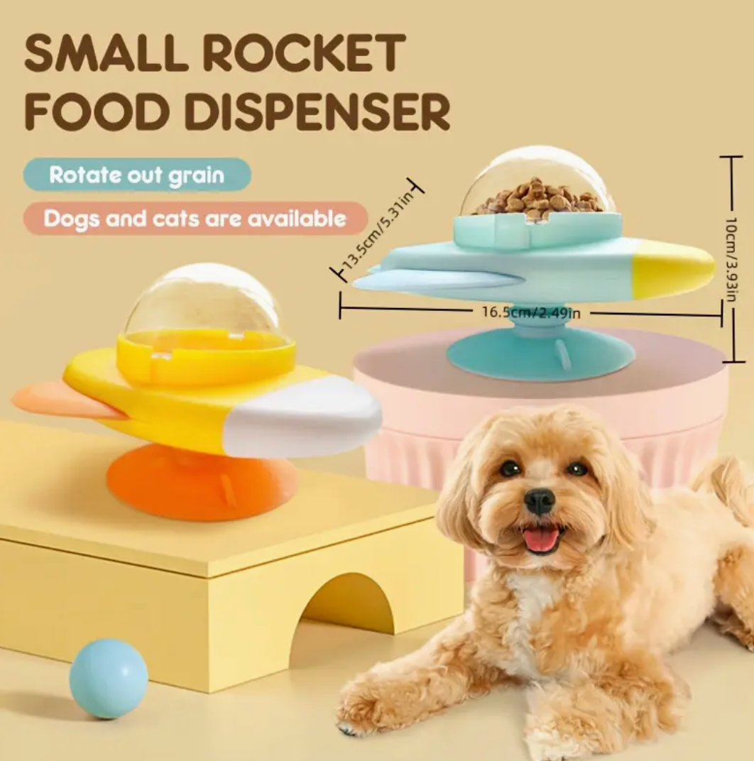 Interactive Smart Dog Feeder with Slow-Feed &amp; Anti-Choke System
