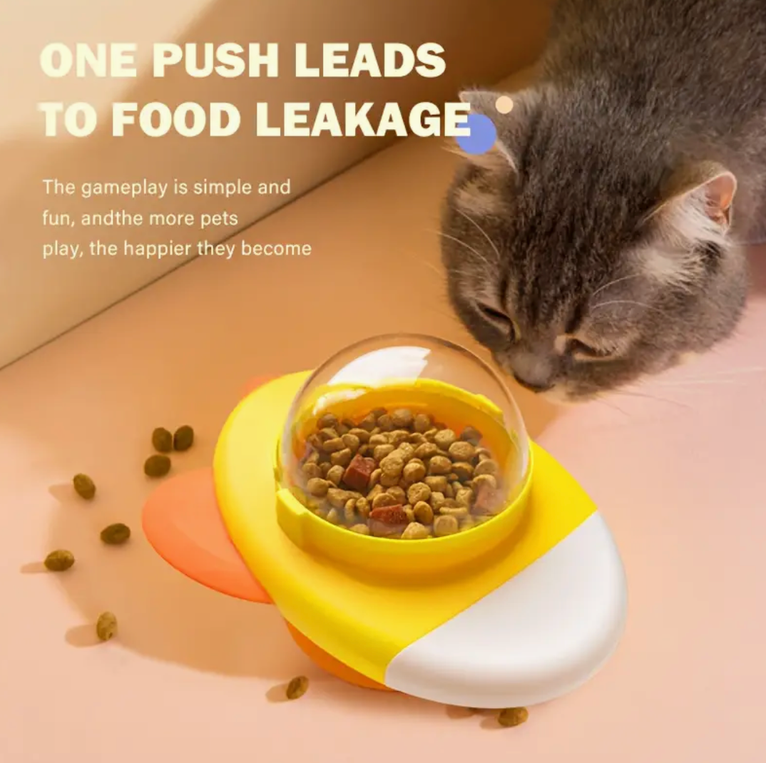 Interactive Smart Dog Feeder with Slow-Feed &amp; Anti-Choke System