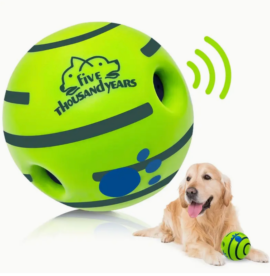 Pet Voice Ball Toy – Dog IQ Training Ball (No Battery Required)