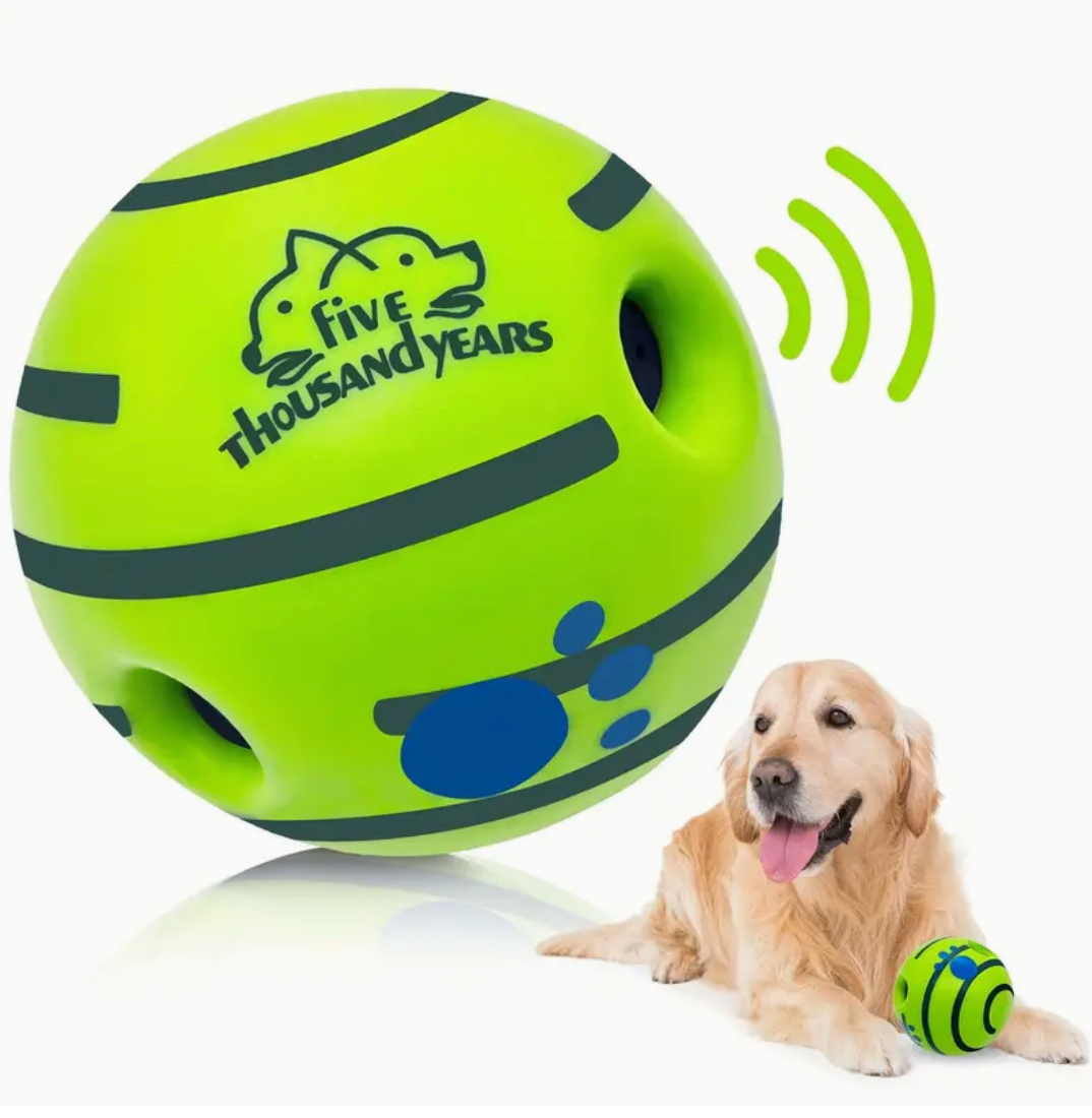 Pet Voice Ball Toy – Dog IQ Training Ball (No Battery Required)