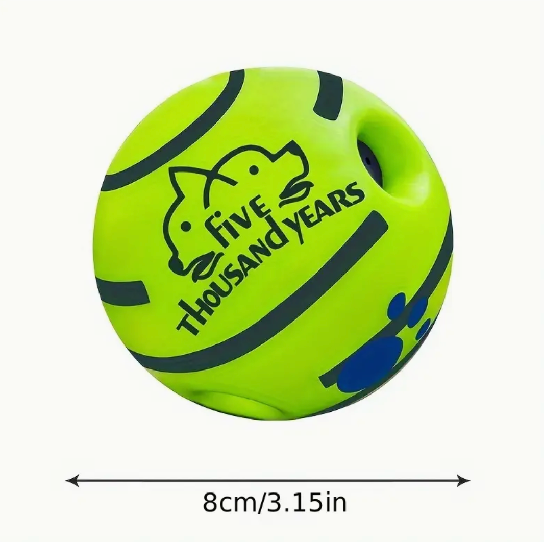Pet Voice Ball Toy – Dog IQ Training Ball (No Battery Required)