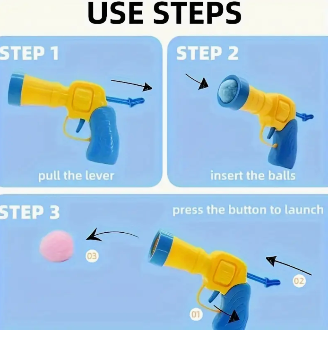 Interactive Cat Launcher Toy with 20 Plush Balls