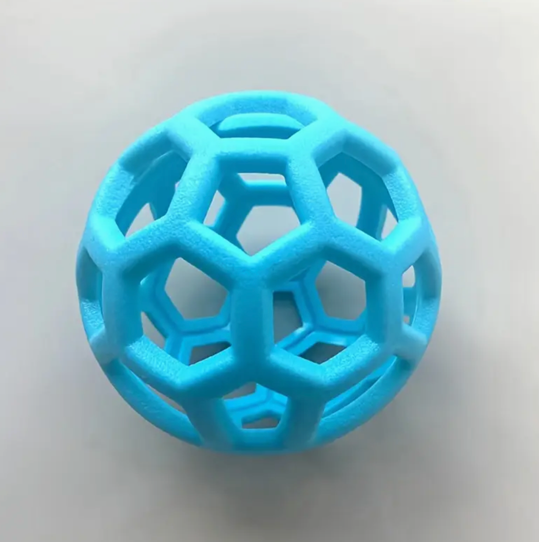 9cm/3.54in TPR Bite-Resistant Hollow Rubber Ball