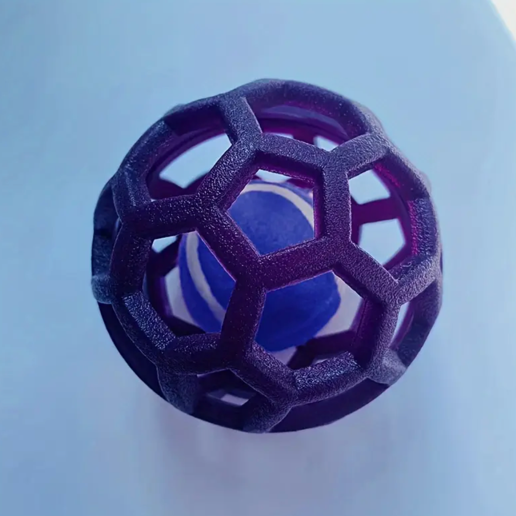 9cm/3.54in TPR Bite-Resistant Hollow Rubber Ball